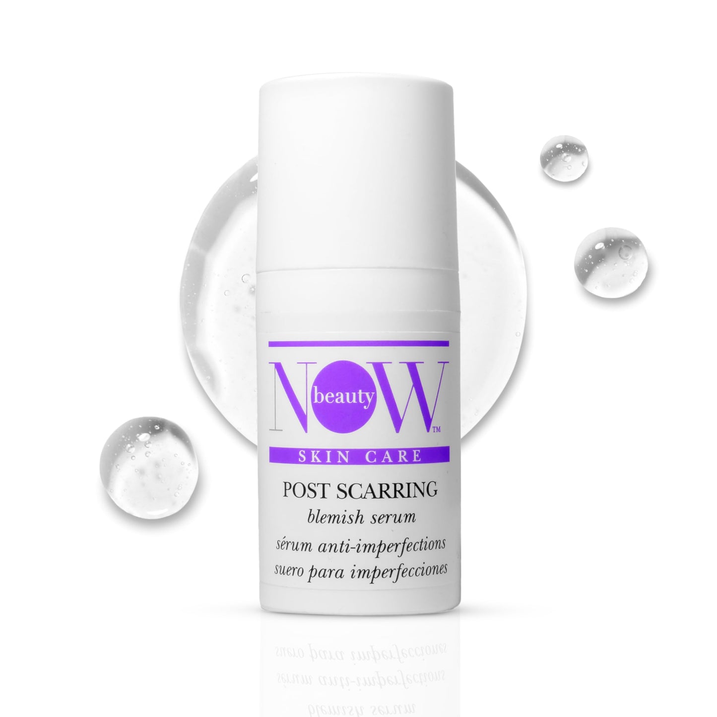 NOW BEAUTY Acne Serum for Face - Treats Breakouts for Smooth, Flawless Skin - All-Over Daily Acne Treatment for Blemishes - Powerful, Preventative Beauty & Personal Care NOW BEAUTY