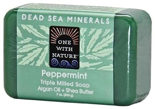 One With Nature Soap Bar Peppermint, 7 oz Beauty & Personal Care One With Nature