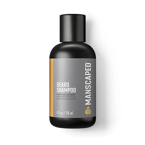 MANSCAPED® UltraPremium Beard Shampoo, Hydrating Cleanser with Eucalyptus, Rosemary, Lavender Essential Oils, Moisturizing Beard Wash for Hair Beauty & Personal Care MANSCAPED