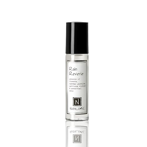 Nabila K Rain Reverie Orchid Roll-On Perfume Oil for Women | Alcohol-Free, Organic, Long-Lasting Fragrance | Travel Size, TSA Approved | 0.33 oz Beauty & Personal Care Nabila K