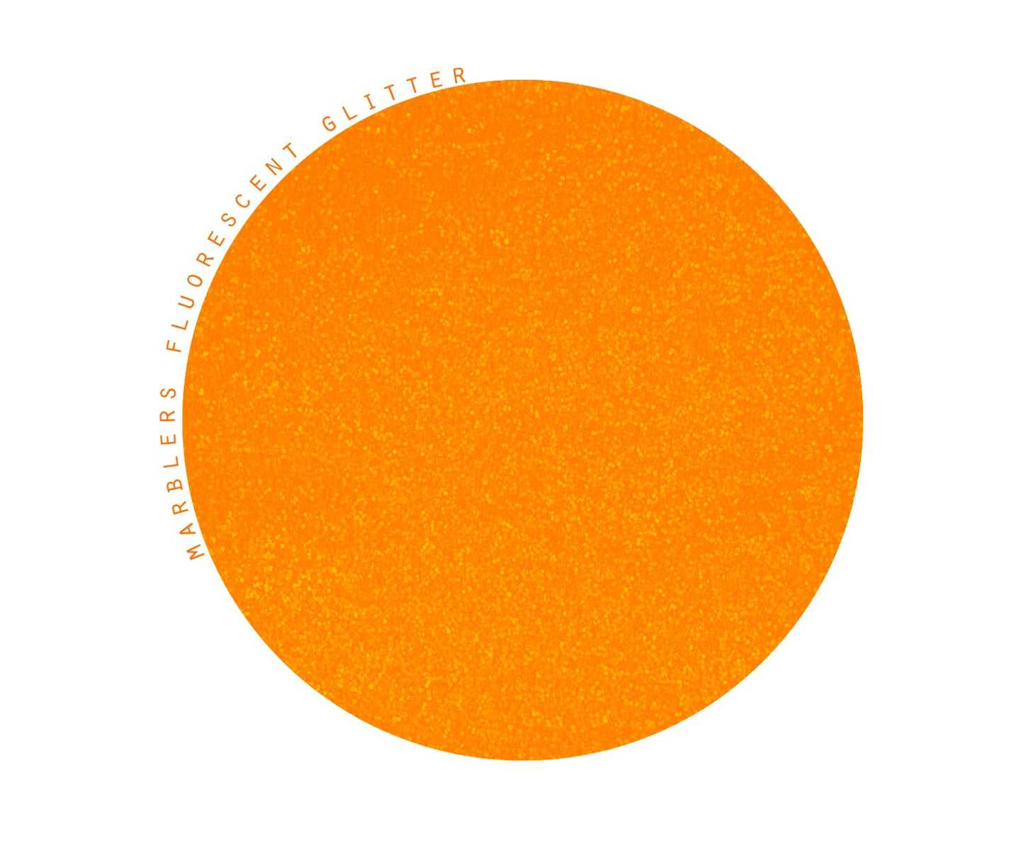 MARBLERS Neon Face & Body Glitter [Fluorescent Orange] 0.18oz (5g) | Fine | Non-Toxic | Vegan | Cruelty-Free | Ethically Sourced | Festival Makeup | Beauty & Personal Care MARBLERS