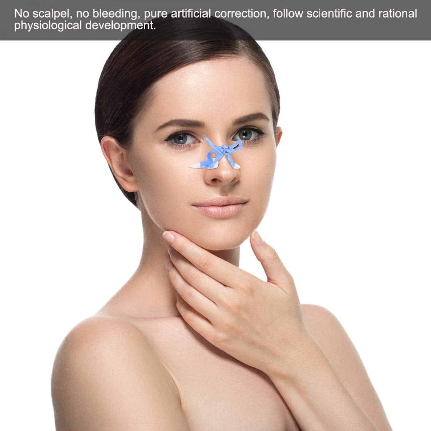 Nose Up Shaping Clip Shaper Kit, 3Pcs/Set Massager Roll Slimmer for Bridge Straightening Correction, Higher Set Face Beauty Tool Beauty and Personal Care Semme