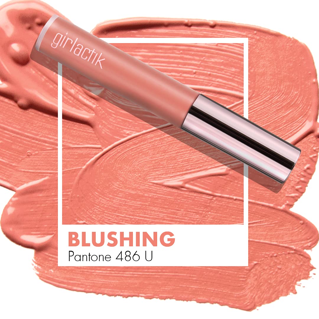 Girlactik Long Lasting Matte Lip Paint Liquid Lipstick in Allure- Long wearing, Smooth Application, Pigmented, Non-Crack Formula, Lightweight, 7.5 ml Beauty & Personal Care Girlactik