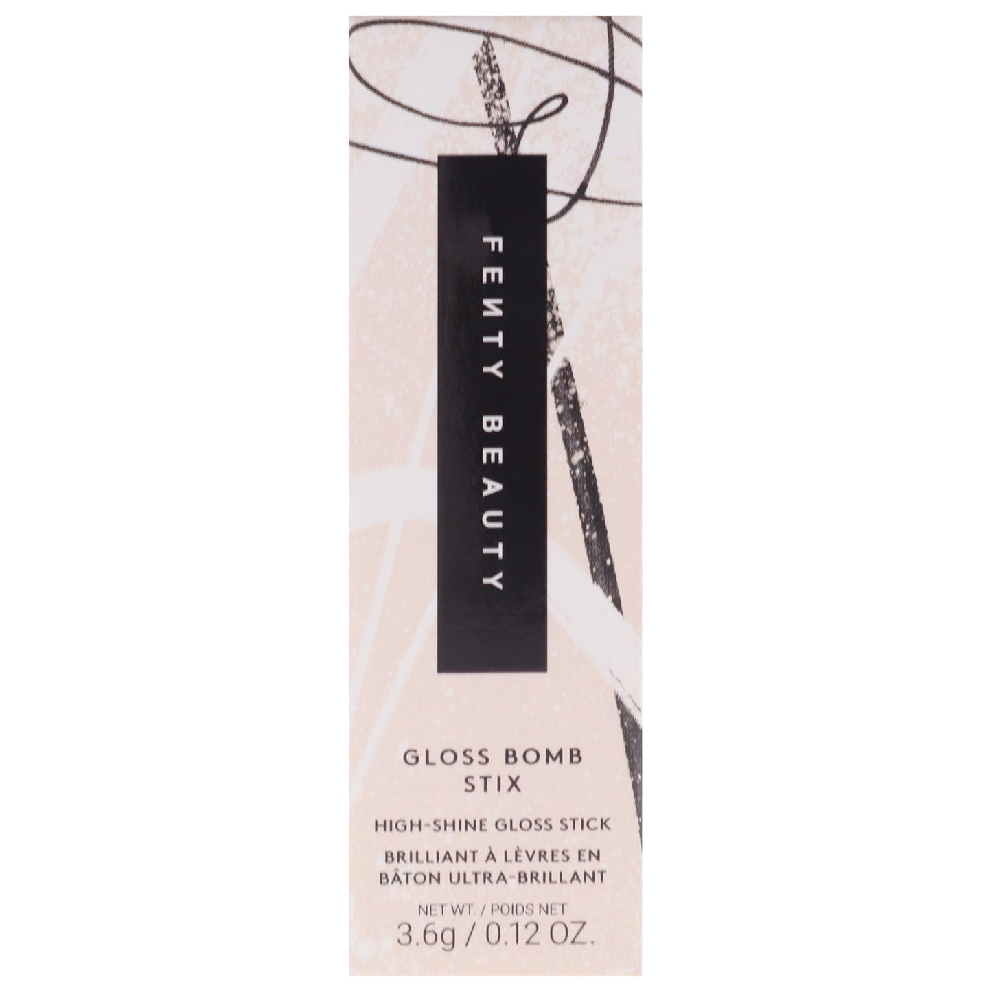 Gloss Bomb Stix High Shine Gloss - 12 Rose Amber by Fenty Beauty for Women - 0.12 oz Lipstick Beauty & Personal Care FENTY BEAUTY