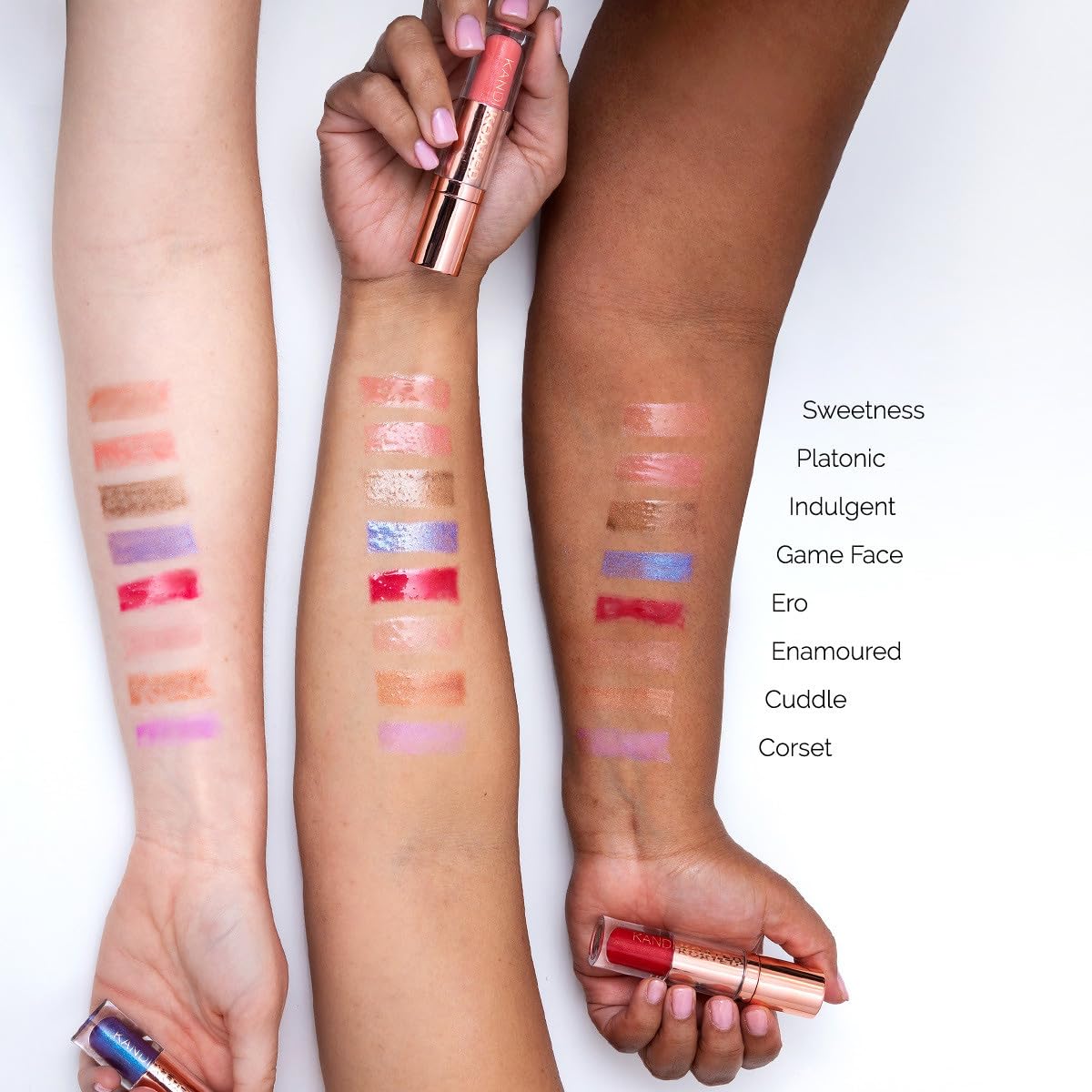 Kandi Koated Glaze Illuminating Lip Shine [Cuddle] Lip Gloss | Hydrating Lip Glaze with Paraben-Free, Cruelty-Free Formula, Sheer Color | Beauty & Beauty & Personal Care Kandi