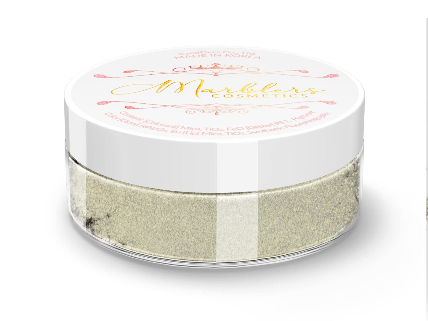 MARBLERS Chunky Natural Mica Powder [Warm Space Pearl] 0.11oz (3g) | Highly Pigmented | Non-Toxic, Vegan, Cruelty-Free | Eyeshadow, Body Butter, Nail Beauty & Personal Care MARBLERS
