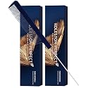 Koleston Perfect ME+ 7/01 Medium Blonde/Natural Ash Permanent Hair Color Creme 2 Ounce (Pack of 2) With Pin Tail Comb - Use with Welloxon Perfect Beauty & Personal Care M Hair Designs