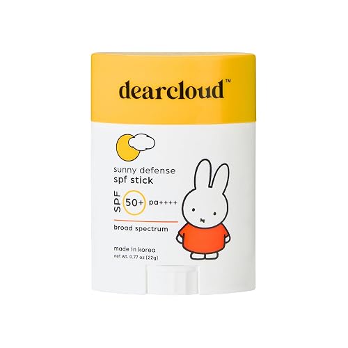 Miffy Sunny Defense Sun Stick SPF 50+ PA++++ - Korean Sunscreen for Face & Travel Size (.77 oz) Beauty & Personal Care dearcloud