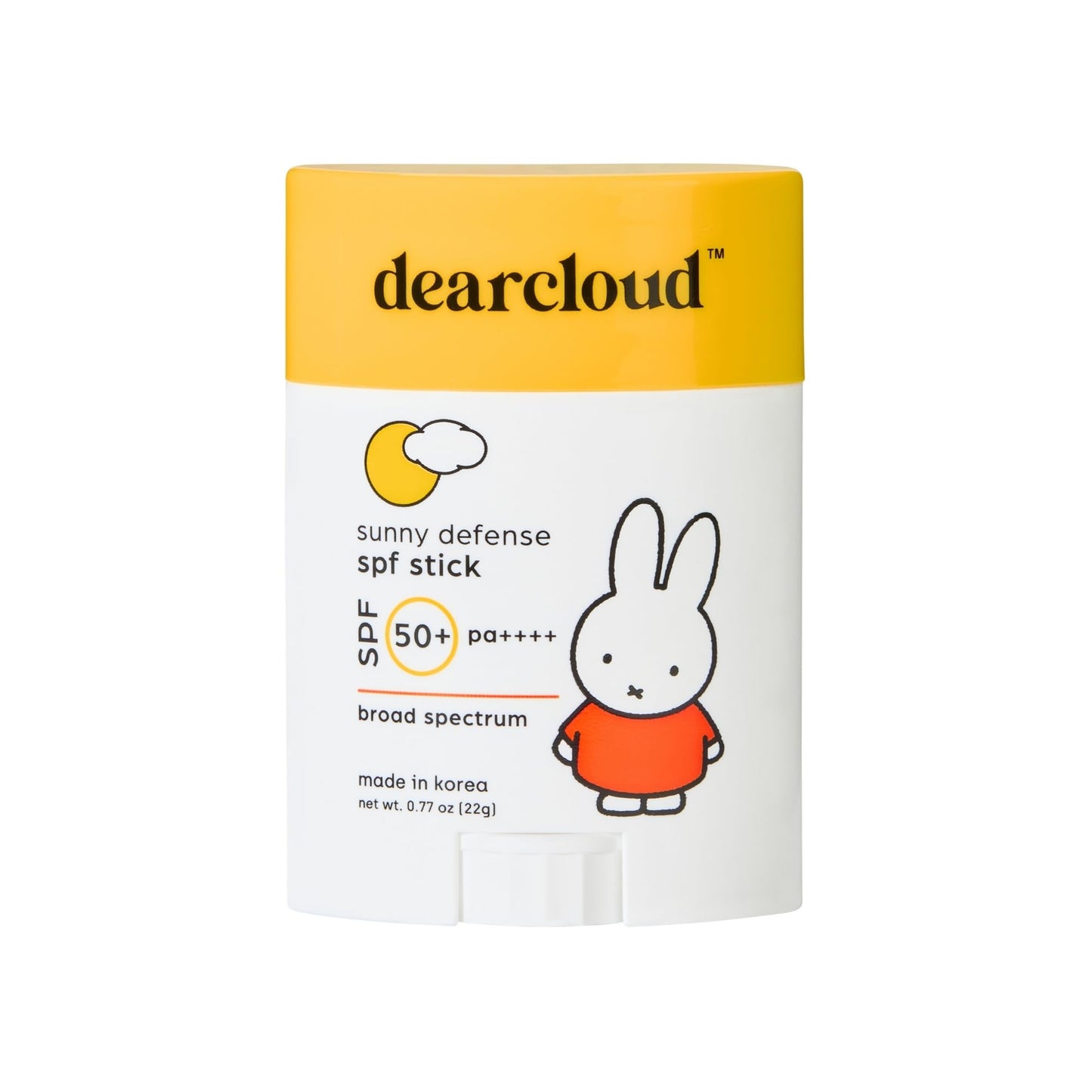 Miffy Sunny Defense Sun Stick SPF 50+ PA++++ - Korean Sunscreen for Face & Travel Size (.77 oz) Beauty & Personal Care dearcloud