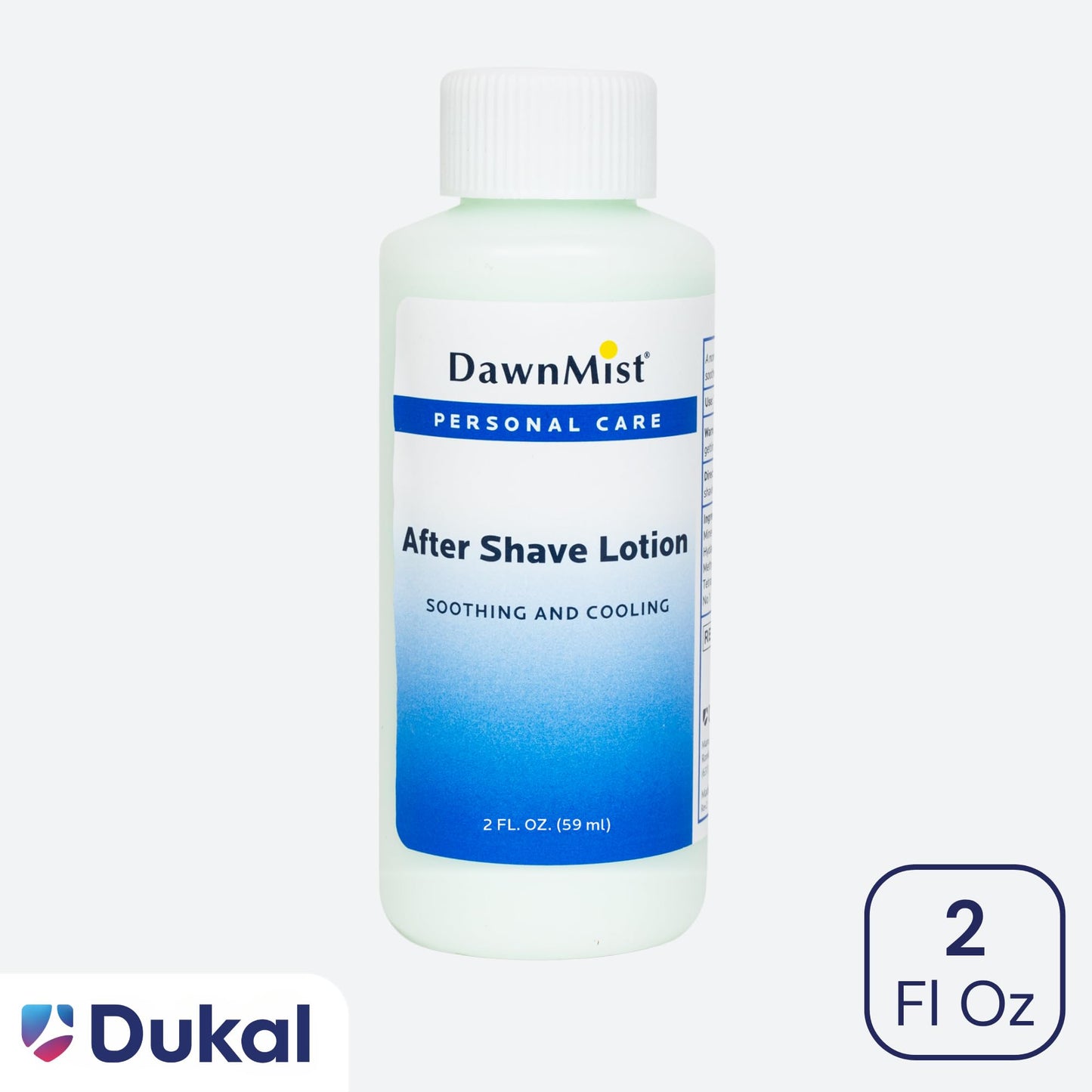 DawnMist Dukal Aftershave Lotion - 2 oz (Pack of 2) - Lightweight, Non-Oily Formula - Soothes & Hydrates Post-Shave - Ideal for Sensitive Skin Beauty and Personal Care DawnMist