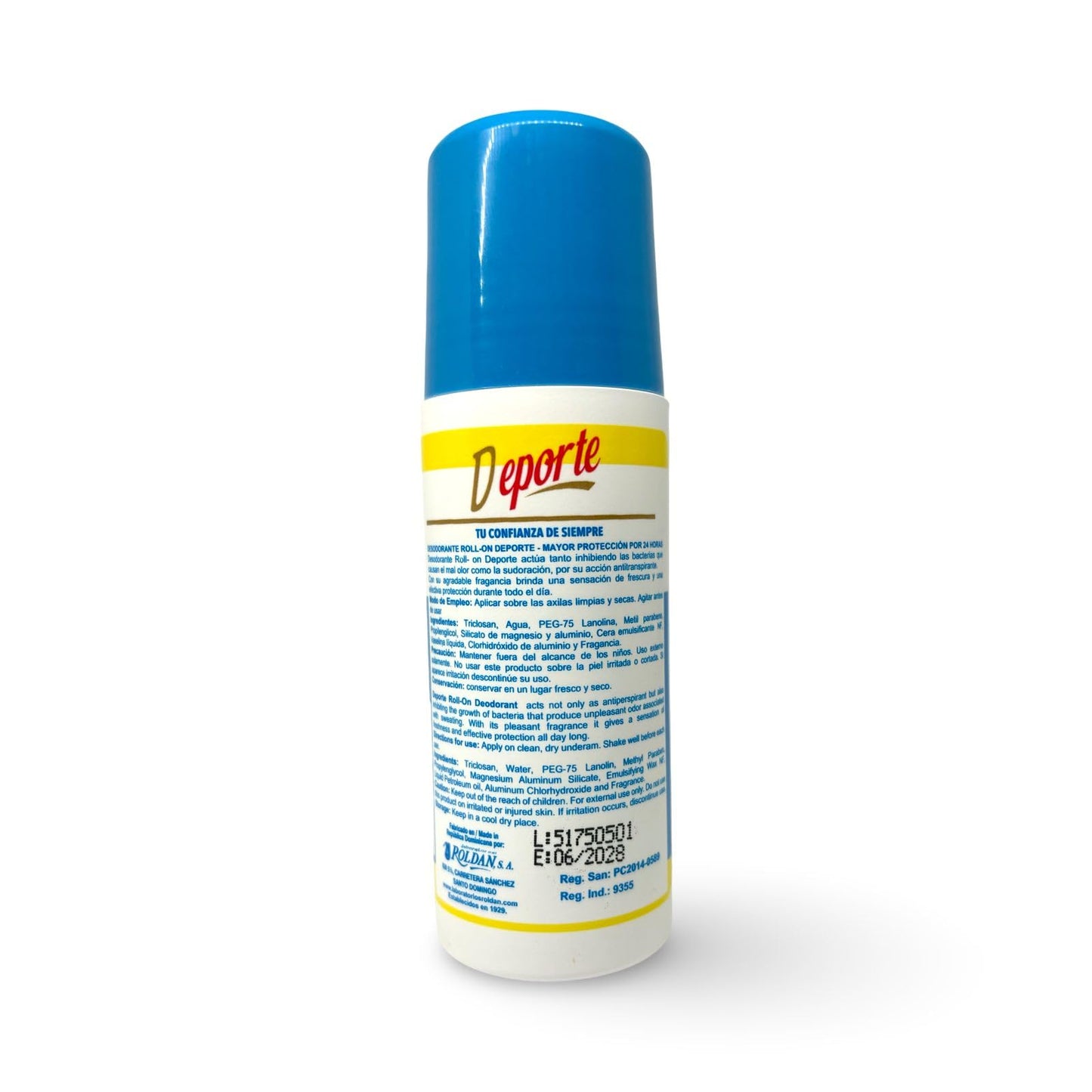 Deporte Desodorante Antiperspirante Roll-on 3oz Beauty and Personal Care fulai