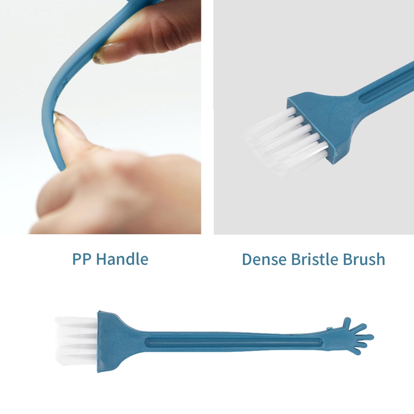 50Pack Disposable Mini Cleaning Brushes with Nylon Bristles and PP Handles for Razor, Cups, Feeding Bottles, Window Gaps, Corners, and Phones Beauty and Personal Care BORDSTRACT