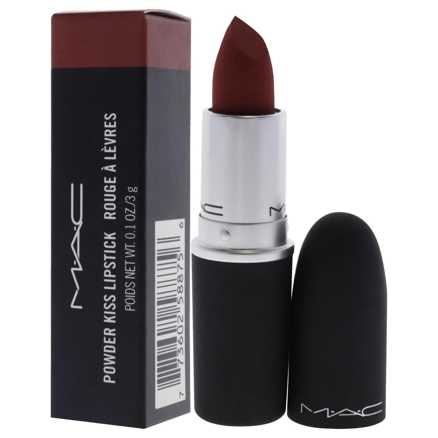 MAC Powder Kiss Lipstick - 926 Dubonnet Buzz Lipstick Women 0.1 oz Beauty & Personal Care MAC