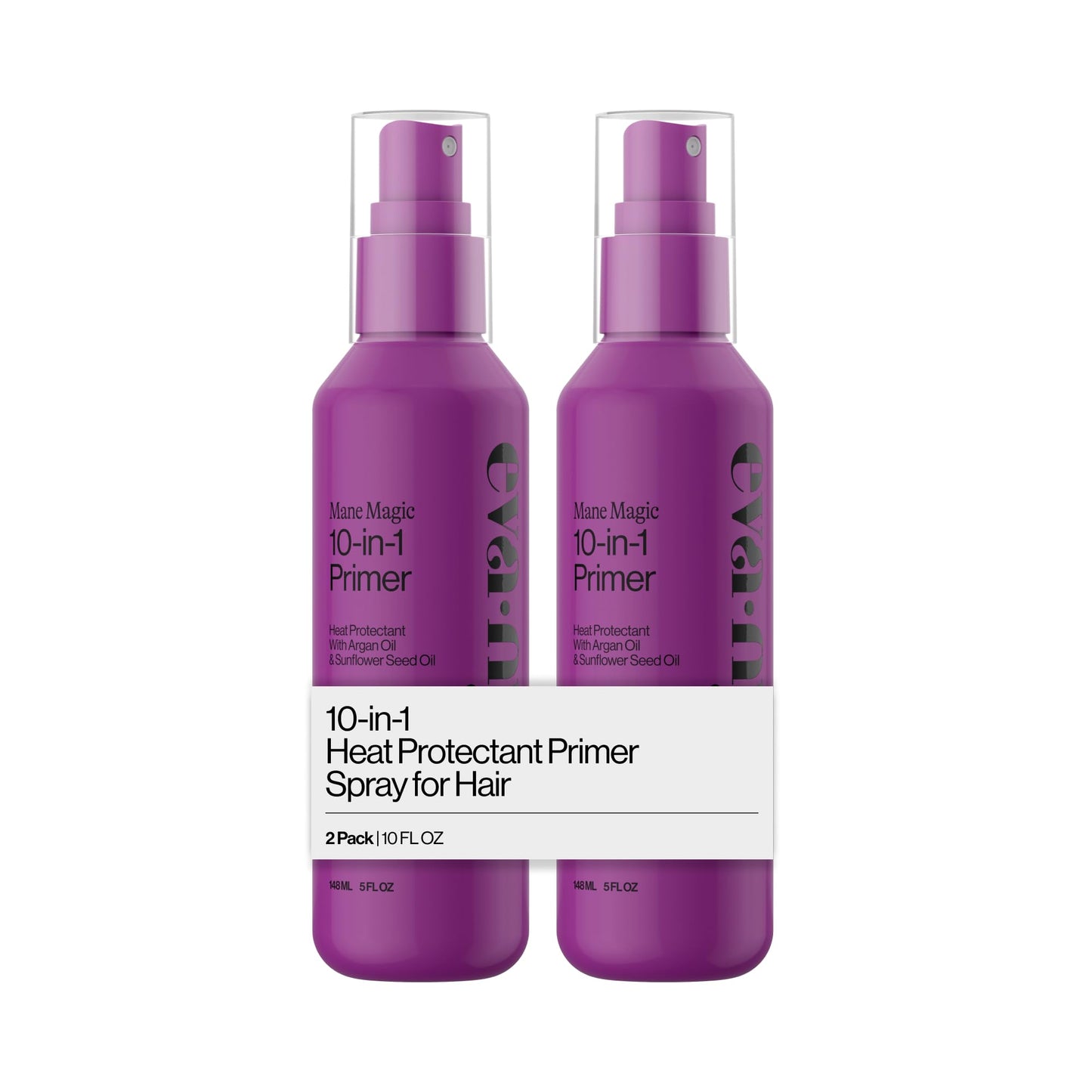 Eva NYC Mane Magic 10-in-1 Heat Protectant Set for Medium + Thick Hair - Anti-Frizz Heat Protection Spray Gift Set - Argan Oil Blow Dry Spray Beauty & Personal Care EVA·NYC