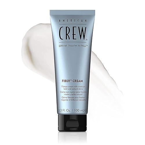 American Crew Men's Fiber Cream, Like Hair Gel with Medium Hold & Natural Shine, Stocking Stuffer for Him, 3.3 Fl Oz Beauty & Personal Care AMERICAN CREW