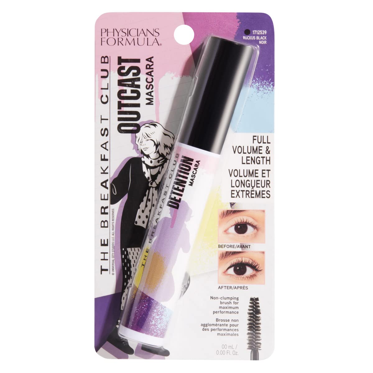 Physicians Formula |The Breakfast Club Collection| Detention Mascara Ruckus Black Beauty & Personal Care Physicians Formula