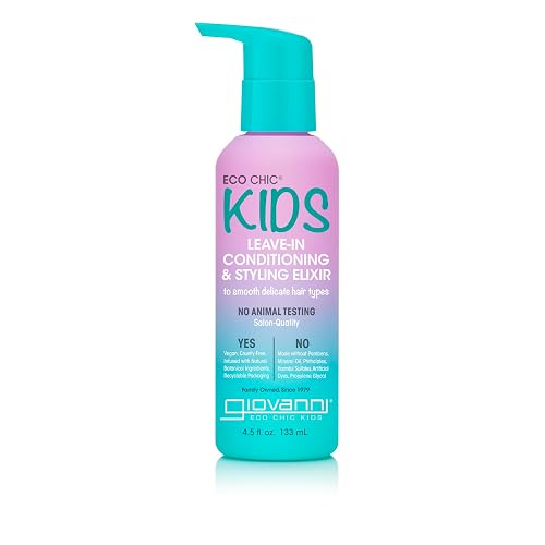 Giovanni Cosmetics Kids Leave In Cond, 4.5 fl oz Beauty & Personal Care GIOVANNI
