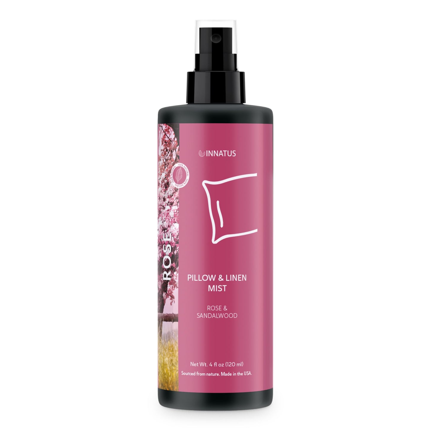 Luxury Dead Sea Spa Gift Set - Bath Salt, Magnesium Flakes, Pillow & Linen Spray, and Mud Mask - Rose & Sandalwood Aromatherapy Kit for Relaxation Beauty and Personal Care INNATUS