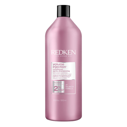 Redken Volume Injection Conditioner | Hair Volumizer For Fine Hair | Detangling and Volumizing | 33.8 Fl Oz Beauty & Personal Care Redken