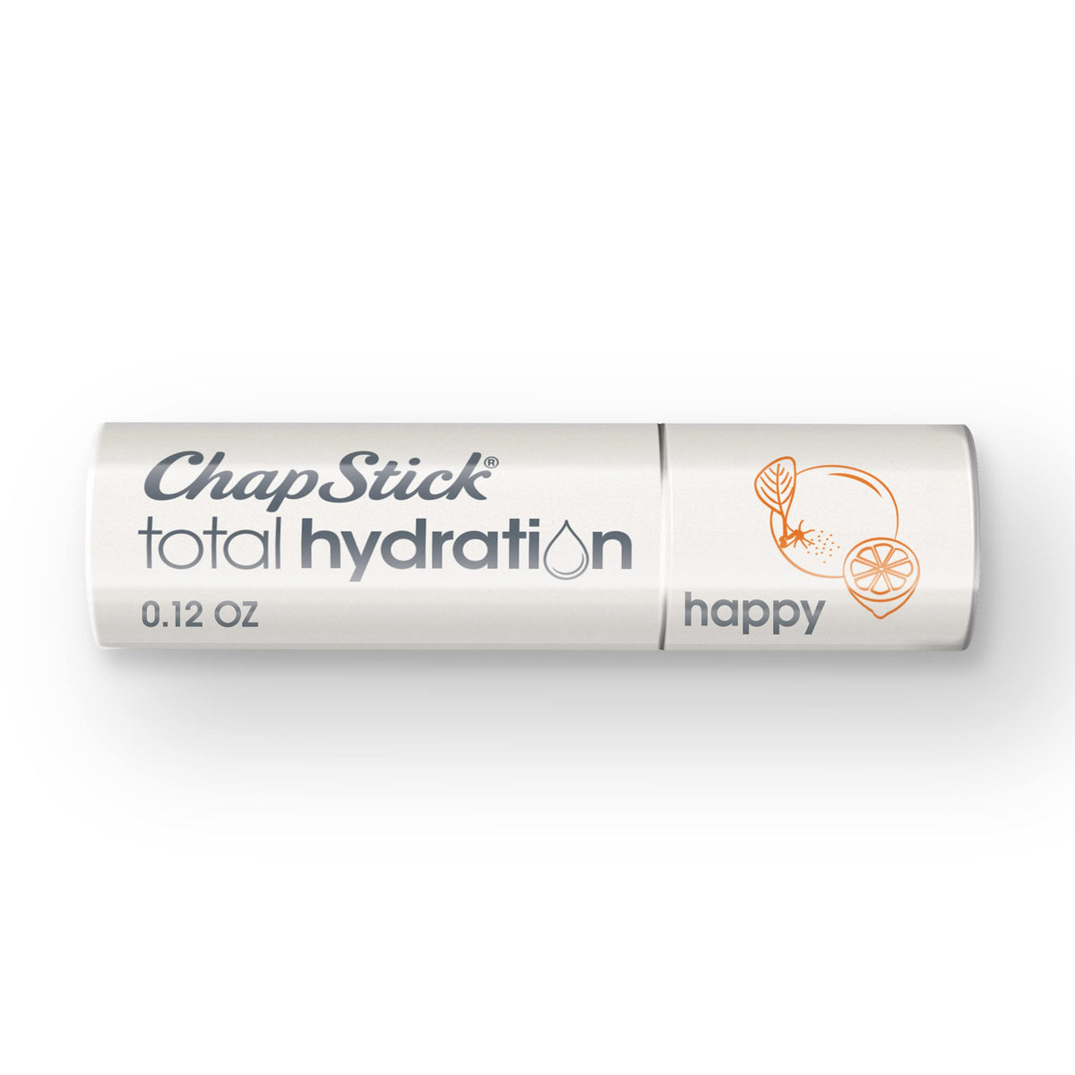ChapStick Total Hydration Essential Oils Happy Orange And Lemon Lip Balm Tube, Lip Care - 0.12 Oz Beauty & Personal Care ChapStick