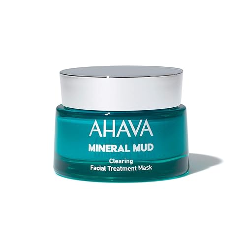 AHAVA Mineral Mud Clearing Facial Treatment Mask - Rich Mud Mask to Clear Pores & Reduce Blemishes, Nourishes & Refreshes, Revitalizes Complexion Beauty & Personal Care AHAVA