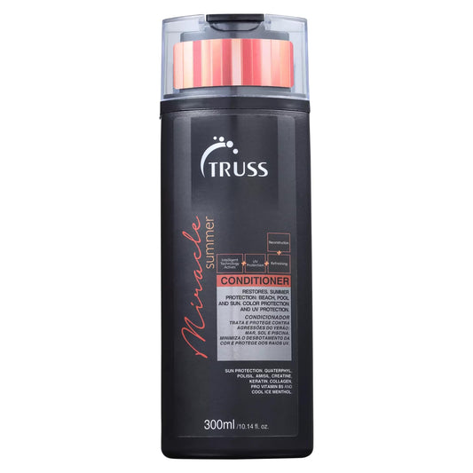TRUSS Miracle Summer Conditioner - Moisturizing Conditioner, Protects Hair From Sun, UV, Ocean & Pool Water, Adds Shine, Prevents Color Fading - All Beauty & Personal Care TRUSS
