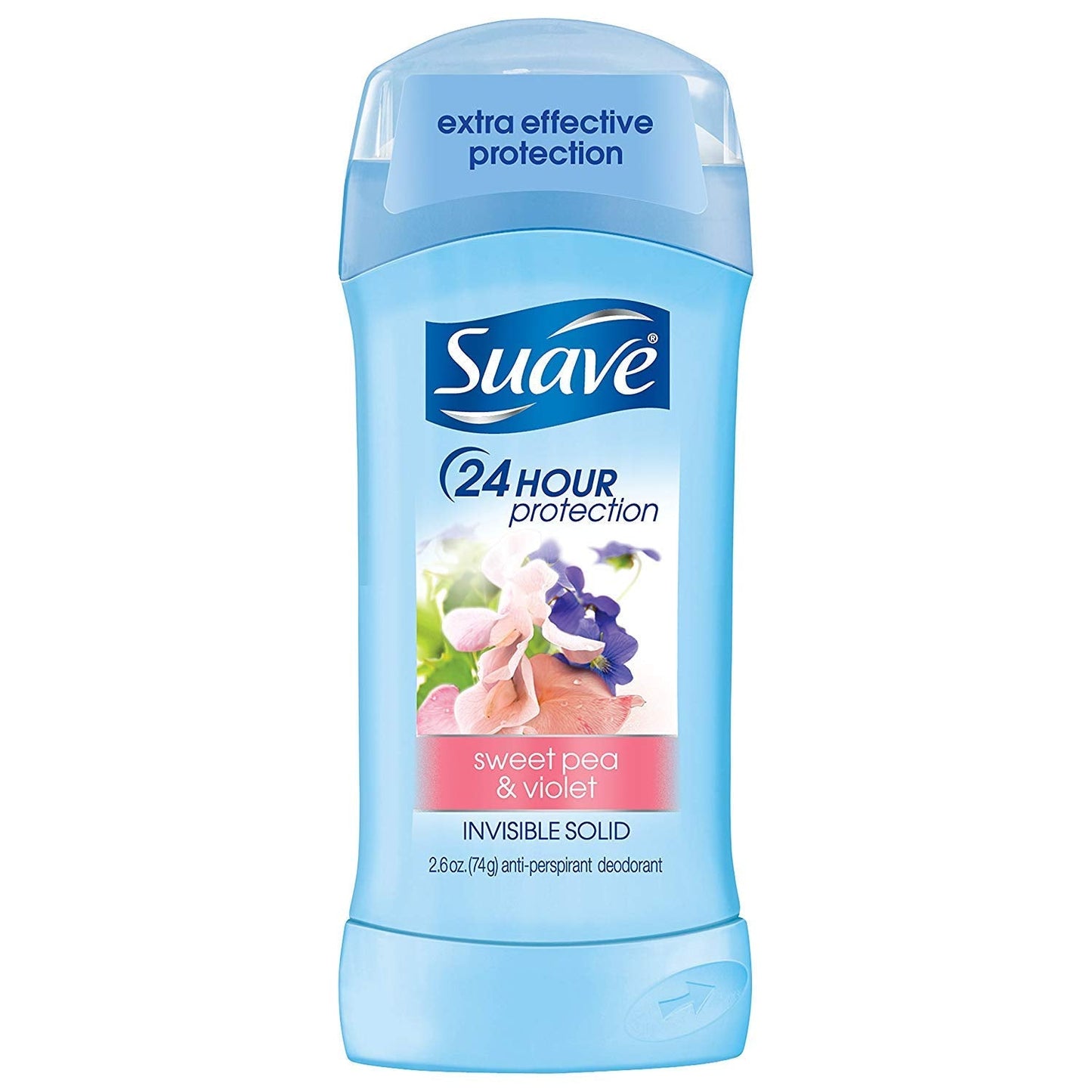 Suave Invis SLD Sweet Pea Size 2.6 Oz and Violet Invisible Solid Antiperspirant Deodorant 2.6 Oz Beauty and Personal Care Suave