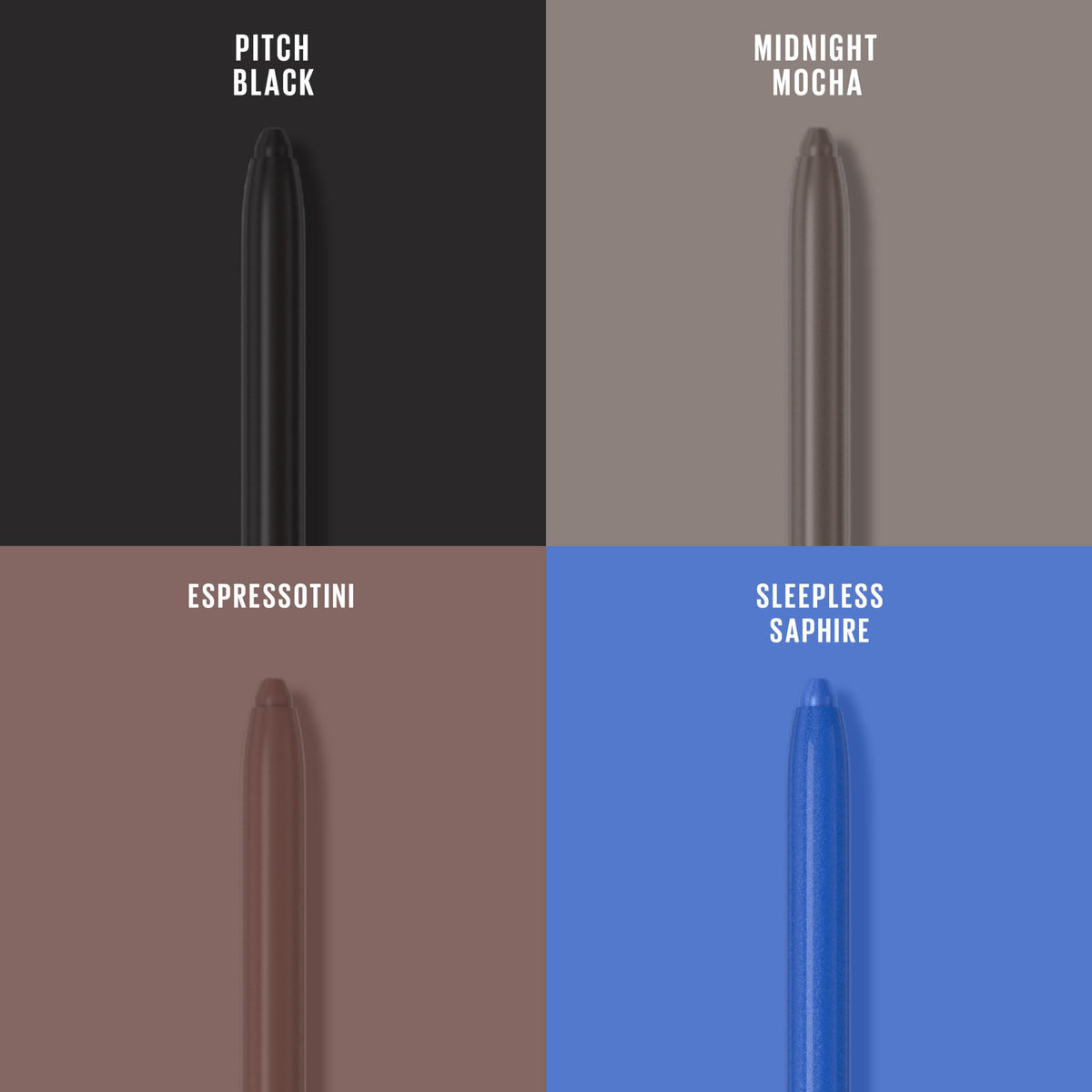 Maybelline Tattoo Studio Automatic Gel Pencil Waterproof Eyeliner, Blendable, Smudge Resistant, Matte Eyeliner For Up To 36HR Wear, Expressotini Beauty & Personal Care MAYBELLINE