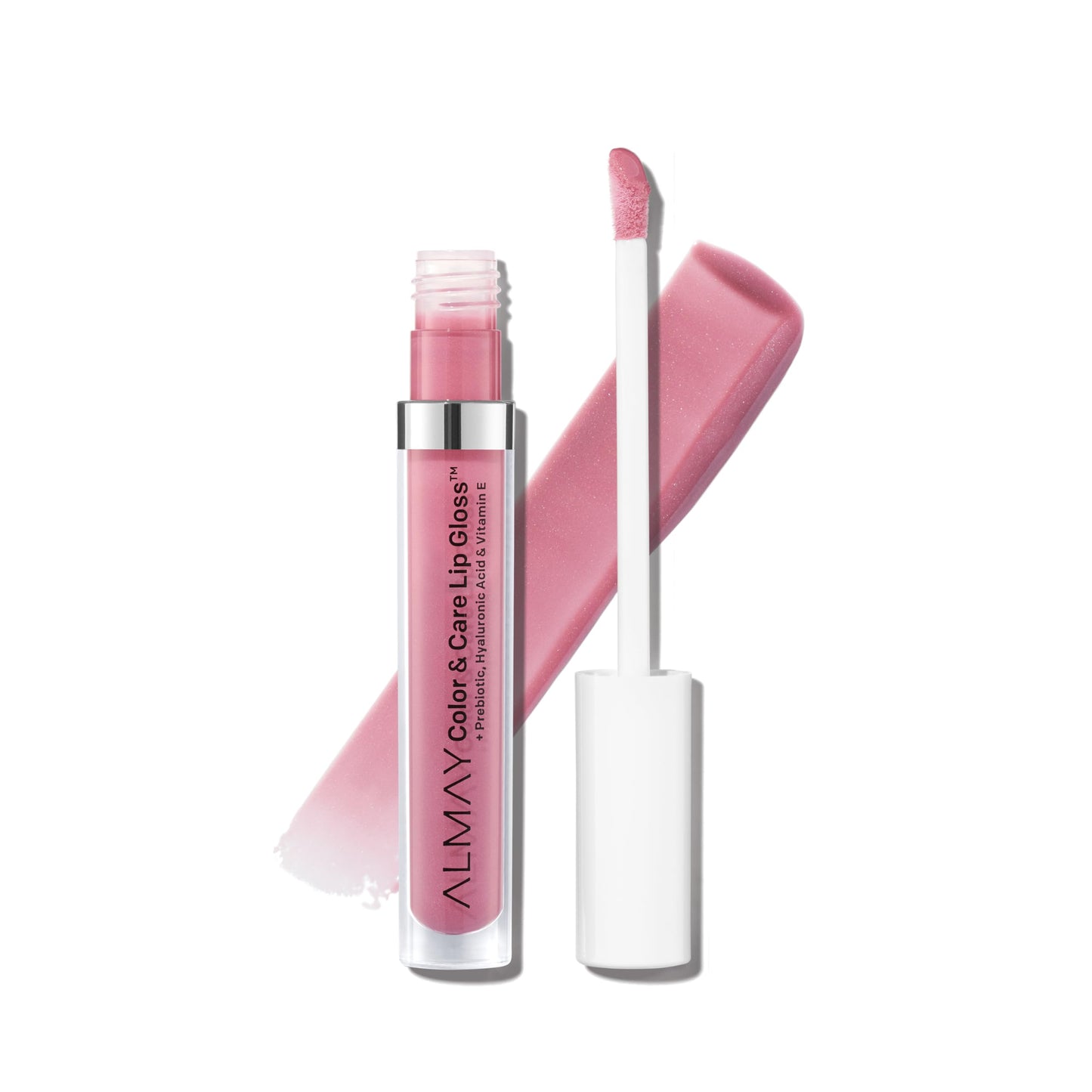 Almay Color & Care Hydrating Lip Gloss, Soft Natural Hues, Prebiotic Complex, Hyaluronic Filling-Sphere Technology, 500 Sunrise Punch, 0.1 Fl Oz Beauty & Personal Care Almay