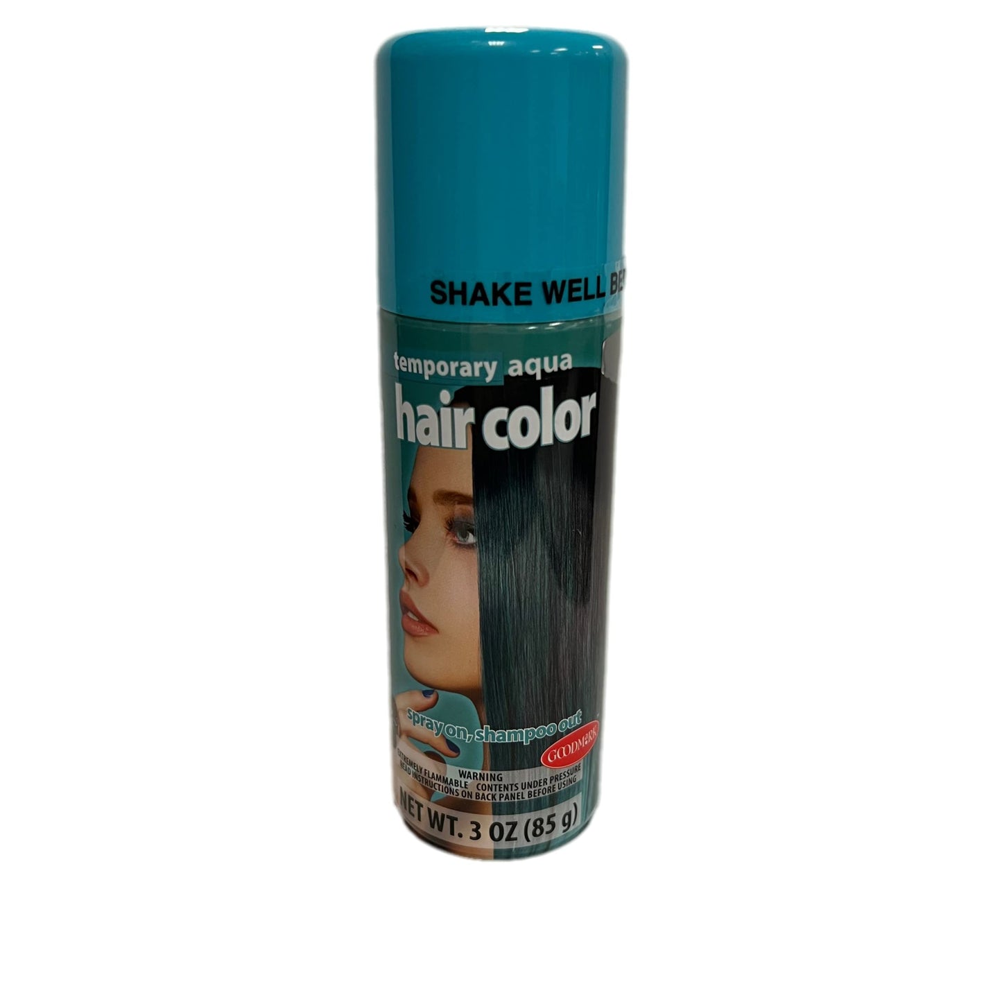 Easy to use Temporary Hair Color - Spray On, Shampoo Out (Black) Beauty & Personal Care Goodmark