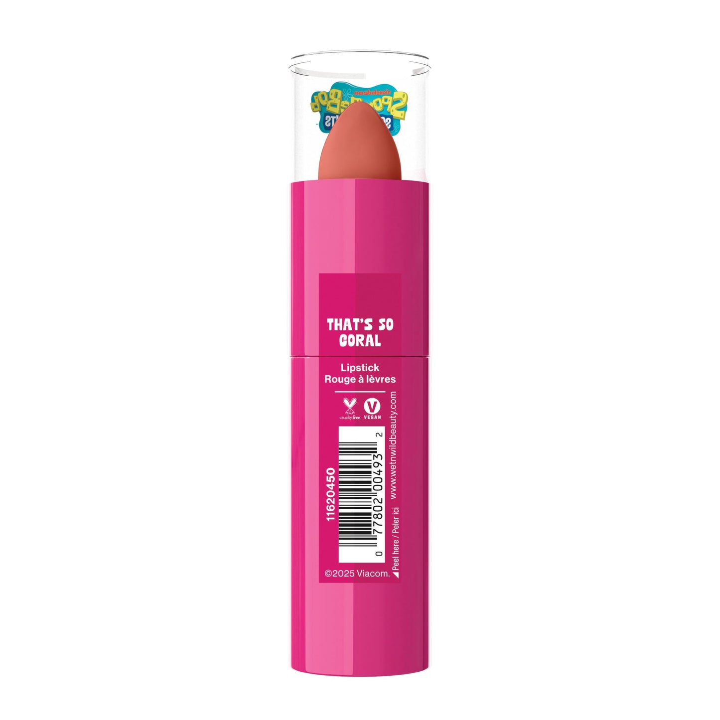 wet n wild Spongebob Lipstick - That's So Coral Beauty & Personal Care wet n wild