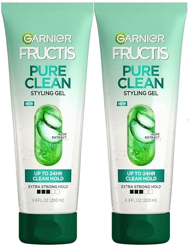 Garnier Fructis Style Pure Clean Styling Gel 6.8 Fl Oz (2 Pack Packaging May Vary) Beauty & Personal Care Garnier