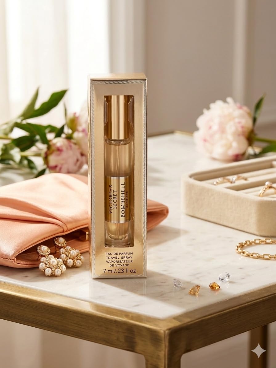 Victoria's Secret Bombshell Glamour Travel Spray Eau de Parfum .23 fl oz Beauty & Personal Care Victoria's Secret