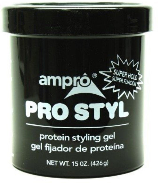 AmPro Pro Styl Protein Super Hold Styling Gel, 15 Ounce Beauty & Personal Care AmPro