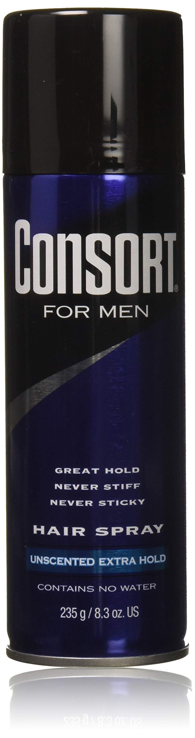 Consort For Men Hair Spray Unscented Extra Hold 8.30 oz (Pack of 3) Beauty & Personal Care Consort