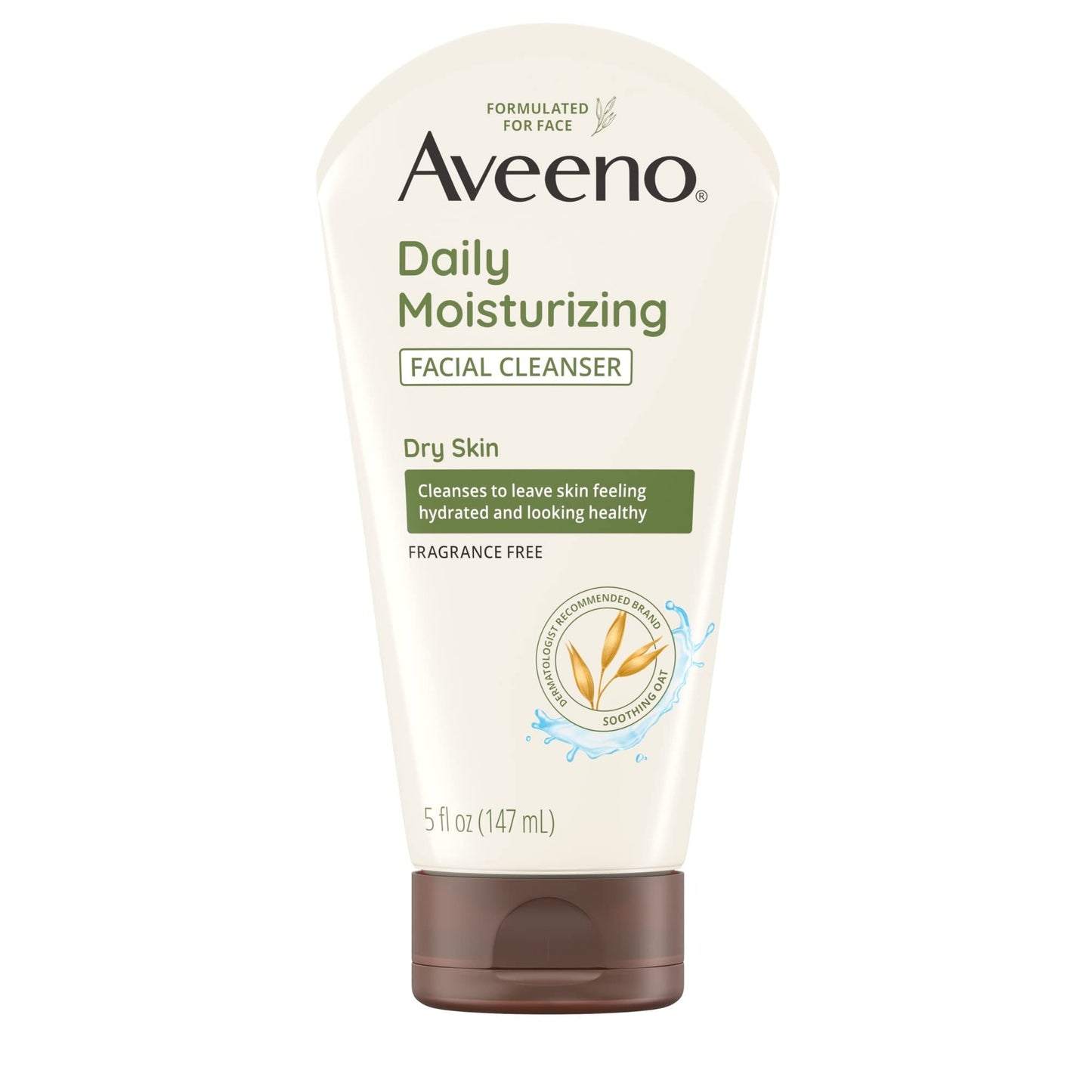 Aveeno Daily Moisturizing Face Cleanser with Soothing Oat, Easy-to-Rinse Cleanser Removes Dirt, Oil & Other Impurities & Leaves Skin Feeling Soft Beauty & Personal Care Aveeno