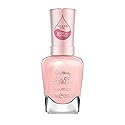 Sally Hansen Color Therapy Nail Polish | Biotin, Argan Oil, Long Lasting, Healthy Nails, Nail Strengthener, Semi-Opaque | 220 Rosy Quartz | Rosy Pink Beauty & Personal Care Sally Hansen