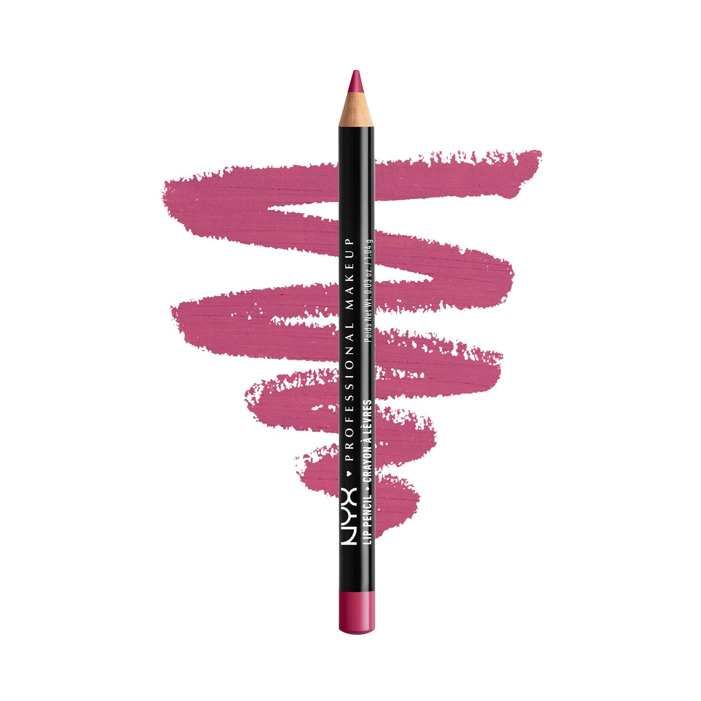 NYX PROFESSIONAL MAKEUP Slim Lip Pencil, Long-Lasting Creamy Lip Liner Bloom, 0.04 oz Beauty & Personal Care NYX PROFESSIONAL MAKEUP