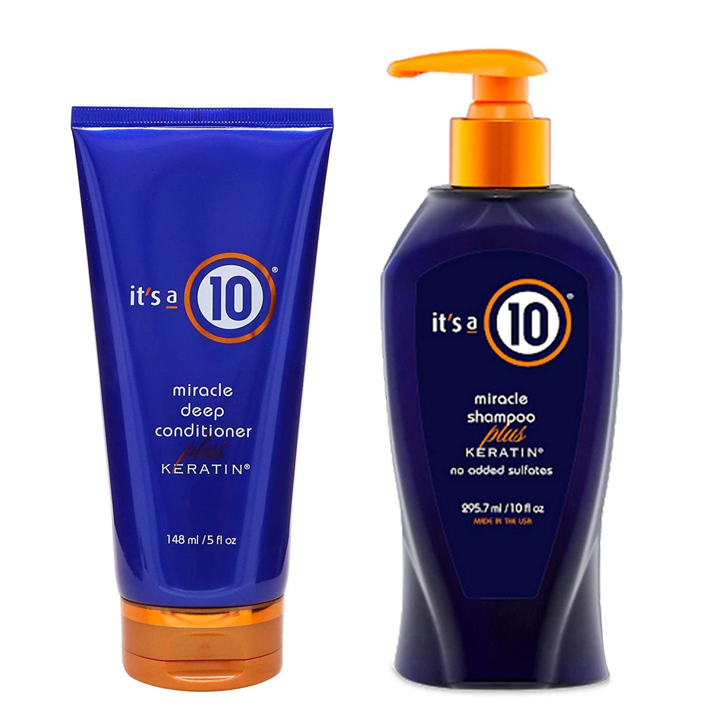 It's A 10 Shampoo & Deep Conditioner Duo with Keratin - 10 Oz Shampoo, 5 Oz Conditioner Beauty & Personal Care It's a 10 Haircare