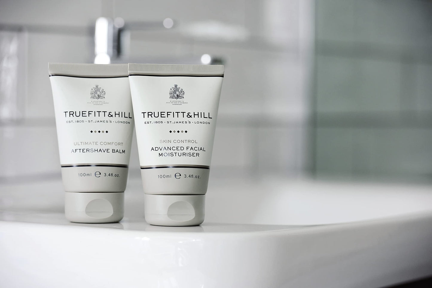Truefitt & Hill Luxury Aftershave Balm - Ultimate Comfort - Premium Soothing Moisturizer with Aloe Vera Extract - Ideal for Sensitive Skin, Razor… Beauty & Personal Care Truefitt & Hill