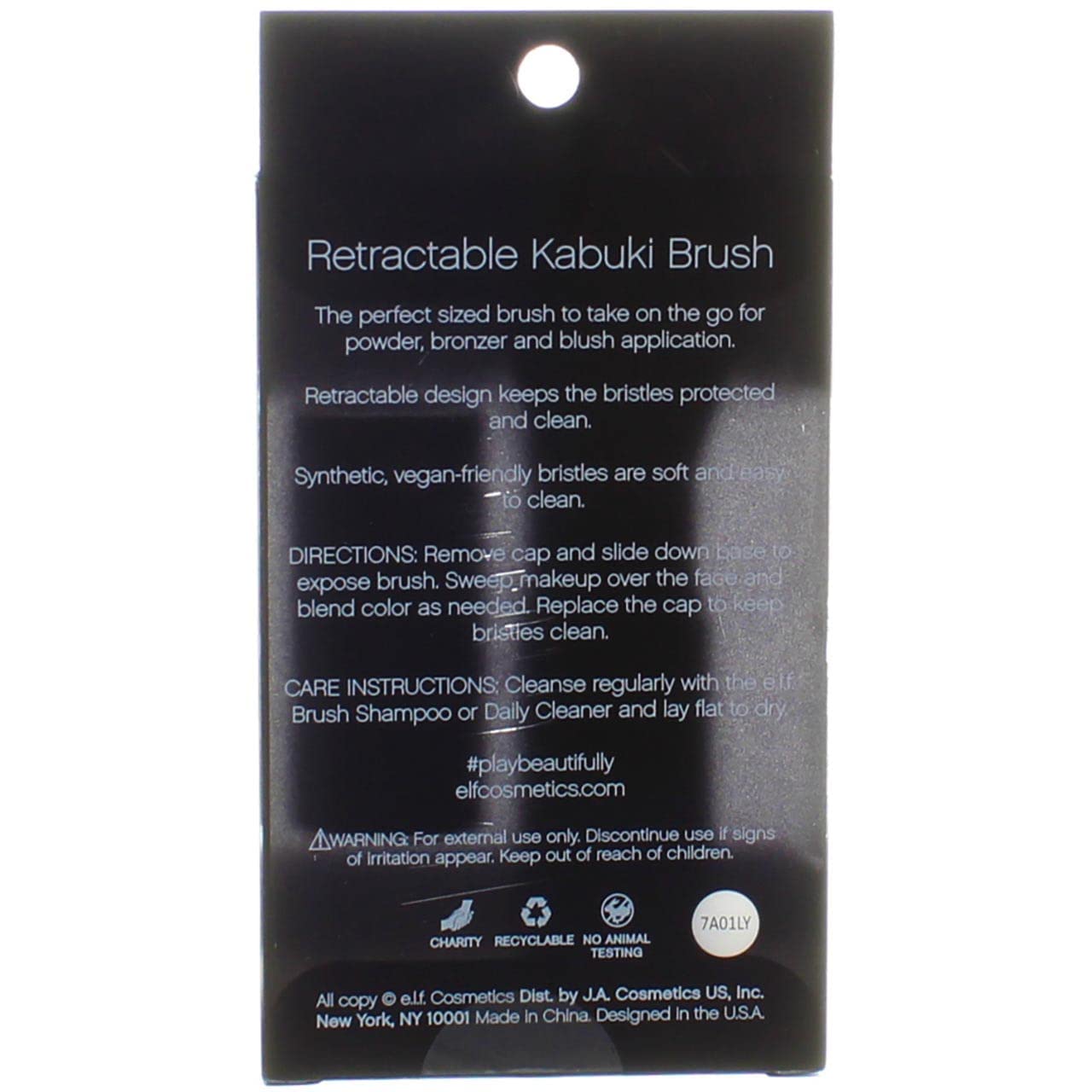 e.l.f. Retractable Kabuki Brush Beauty & Personal Care e.l.f.
