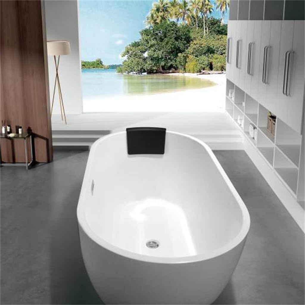 NSUQOA Bath Pillow Pu Foam Wear Bathtub Massage High Rebound with Suction Cup Beauty and Personal Care NSUQOA