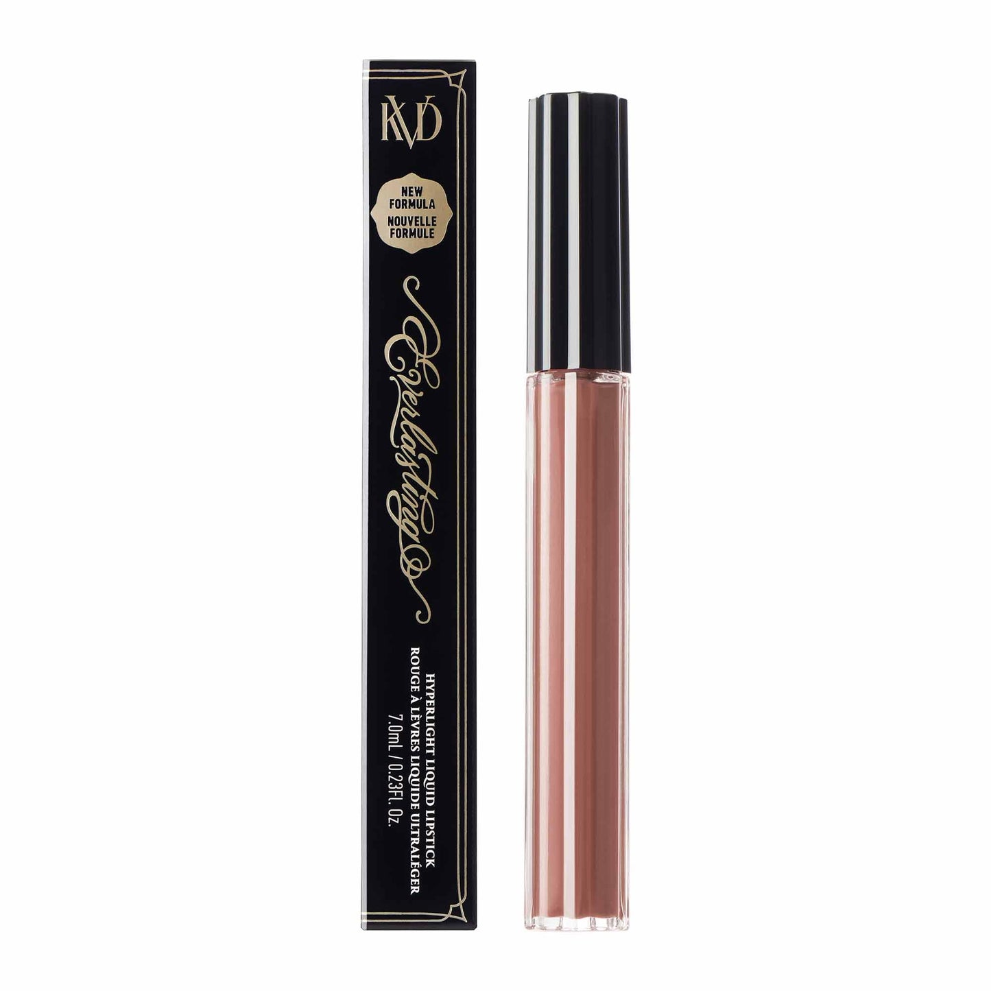 KVD Everlasting Hyperlight Liquid Lipstick - Calytrix - Warm Sepia, Transfer?Proof Matte, Lightweight All?Day Wear, Non?Drying, Vegan & Cruelty?Free Beauty & Personal Care KVD
