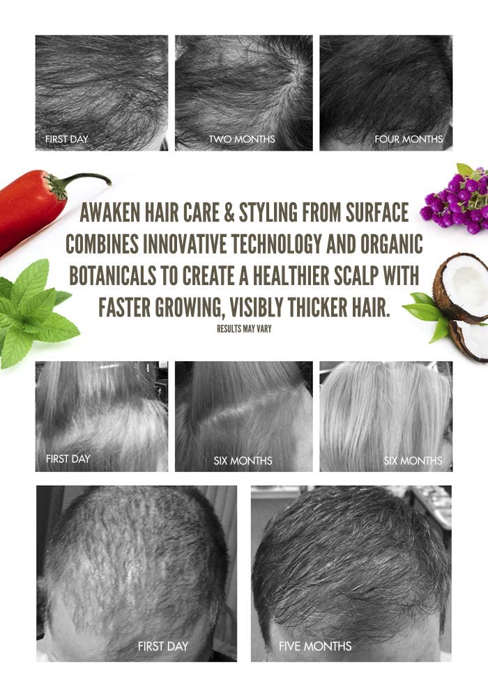Surface Hair - Awaken Mousse: Color Safe, Volumizing, Firm Hold Hair Mousse to Thicken Hair, Sulfate-Free, Paraben-Free, 8.8 oz Beauty & Personal Care SURFACE