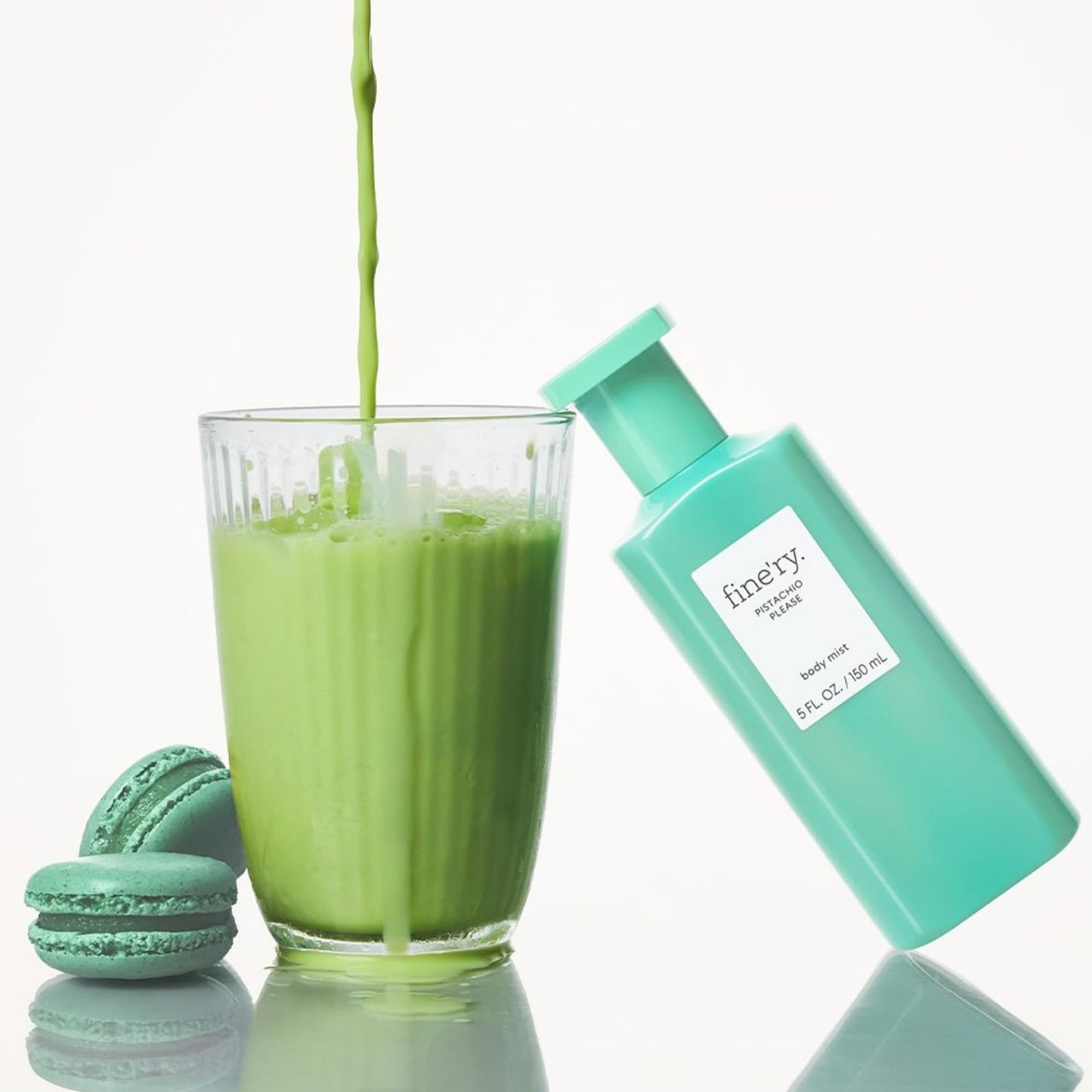 Fine'ry Pistachio Please Hair + Body Fragrance Fine Mist Spray | Warm Gourmand, Vanilla Scent with Roasted Almond & Sweet Pistachio, Vegan Beauty & Personal Care Fine'ry