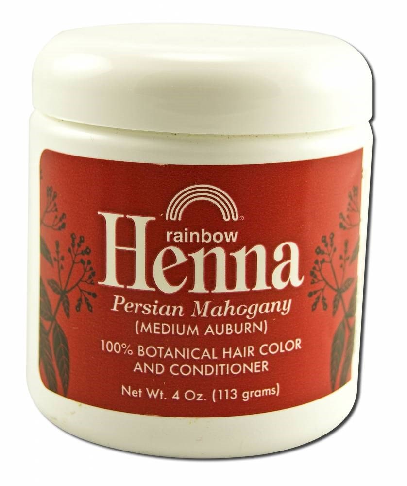 Henna (Persian) - Medium Auburn, Mahogany, 4 oz (Multi-Pack)3 Beauty & Personal Care Rainbow Research