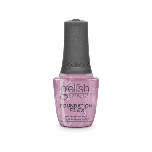 Gelish Foundation Flex UV/LED Soak-Off Rubber Base Gel Nail - Light Pink, 15mL