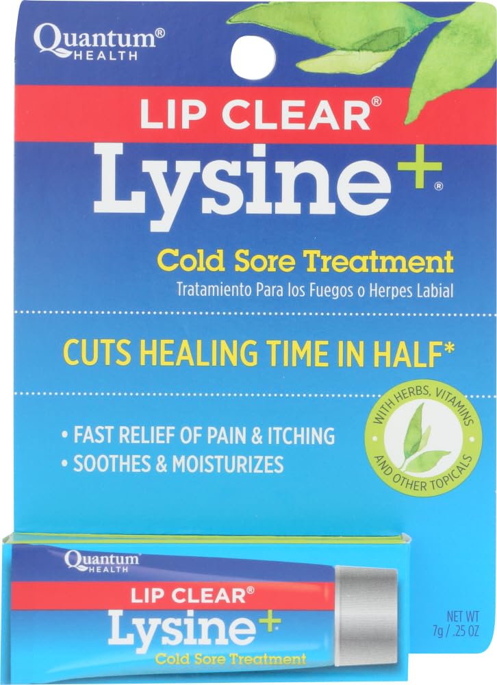 Lip Clear Lysine+ Cold Sore Treatment 0.25 OZ - Buy Packs and SAVE (Pack of 3) Beauty and Personal Care BYUP