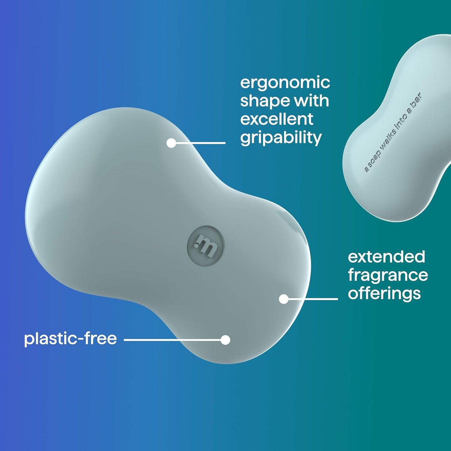 Method Bar Soap, Sea + Surf, Plastic Free, 2 bars, 5oz each Beauty & Personal Care Method