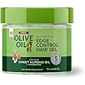 ORS Olive Oil Incredibly Firm Edge Control Hair Gel with Sweet Almond 4 Ounces Beauty & Personal Care ORS HAIRestore